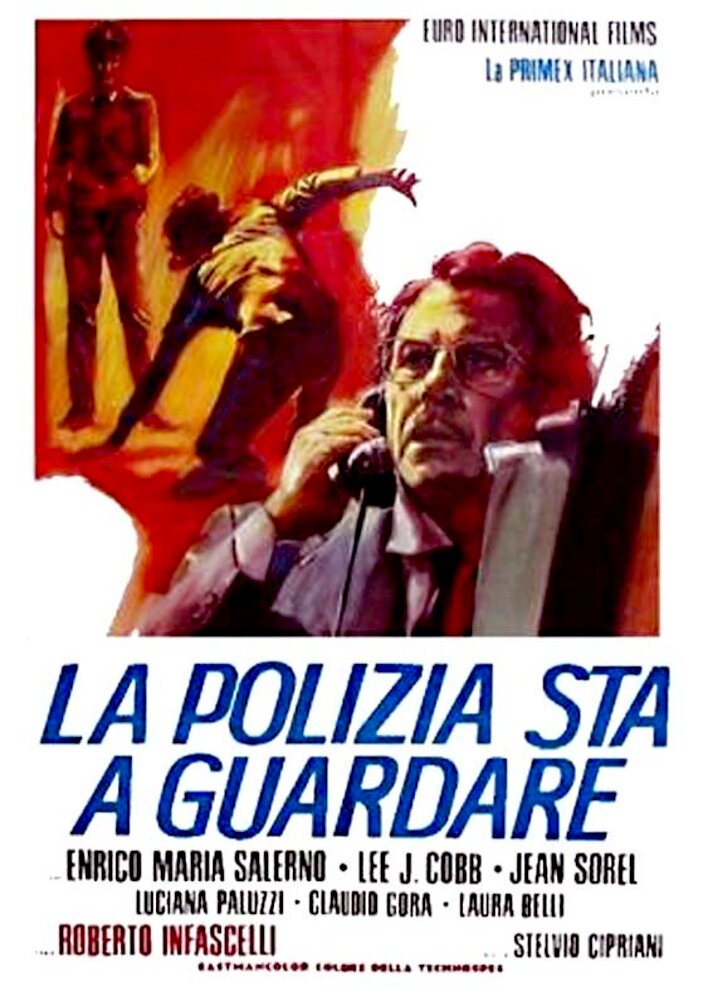 La polizia sta a guardare