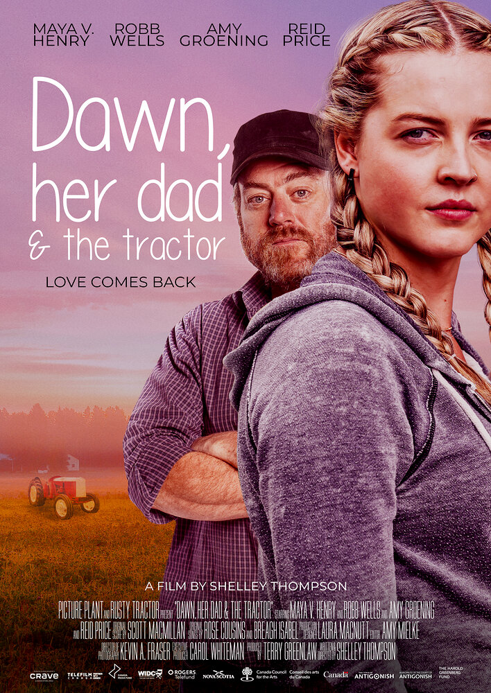 Dawn, Her Dad & the Tractor