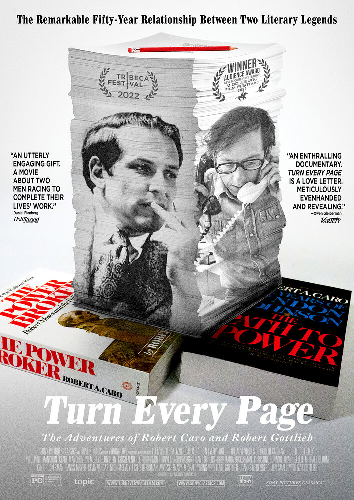 Turn Every Page - The Adventures of Robert Caro and Robert Gottlieb