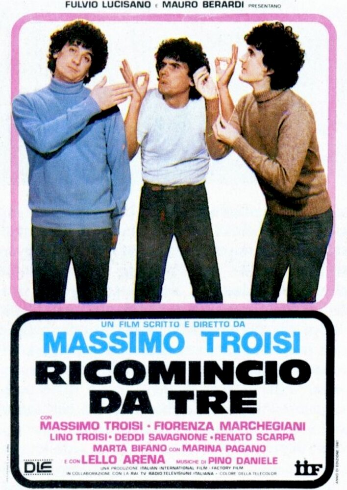 Ricomincio da tre