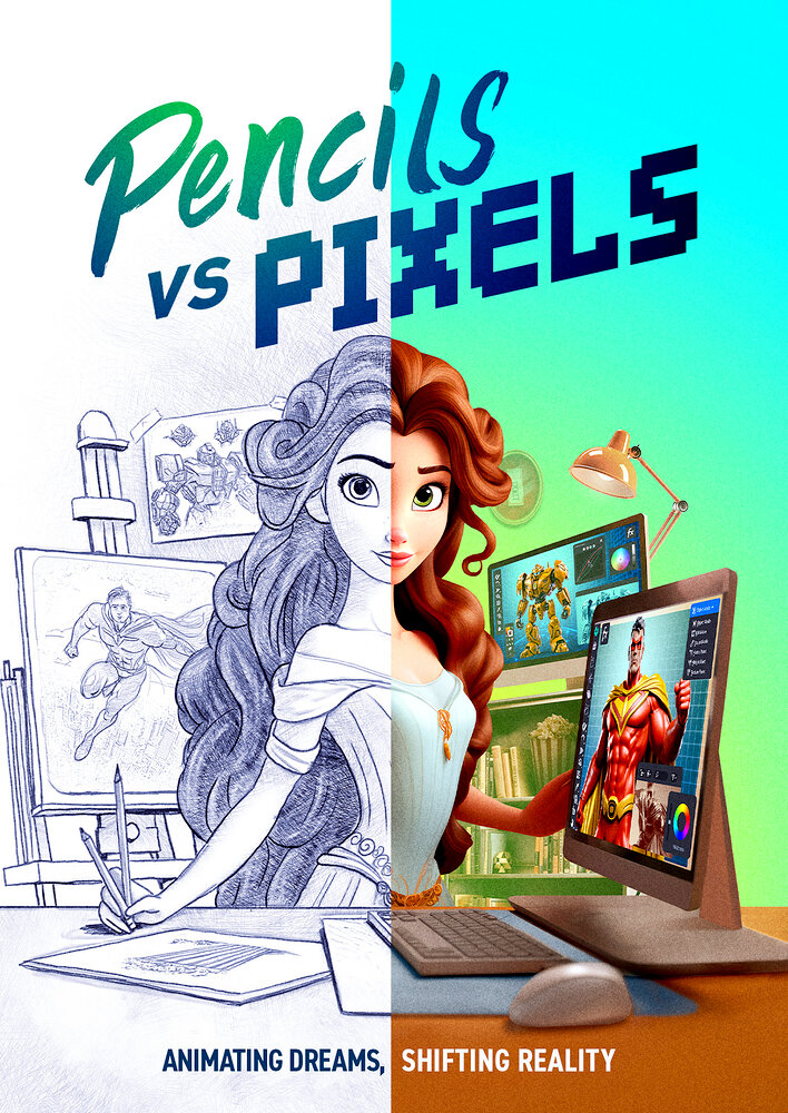 Pencils vs Pixels